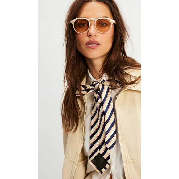 Free People Accessories - Free People Sunglasses Ivory NWT Chic Contemporary Retro